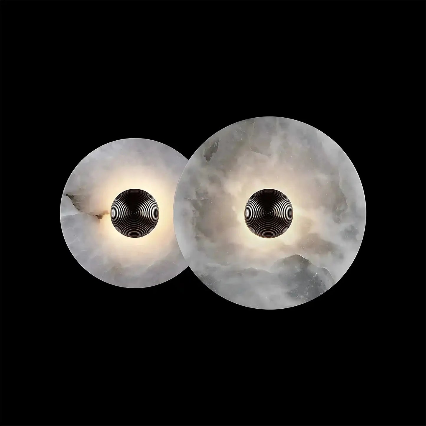 Median Alabaster Flush mount - 2 Surface