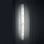 Merlin Garron Modern Alabaster Linear Wall Sconce