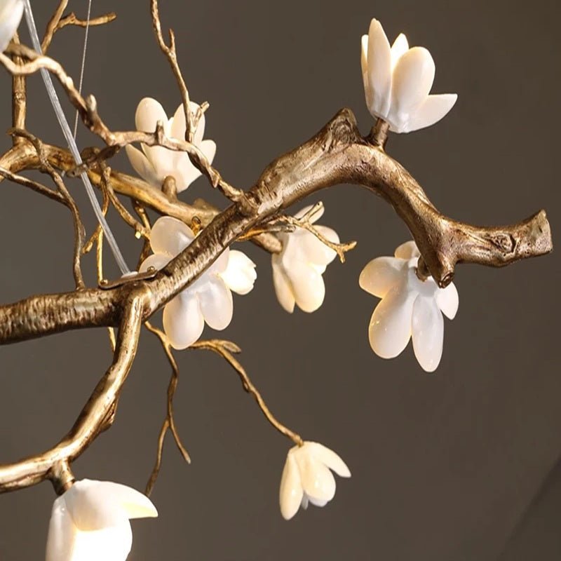 Minas Rustic Tree Branch Chandelier
