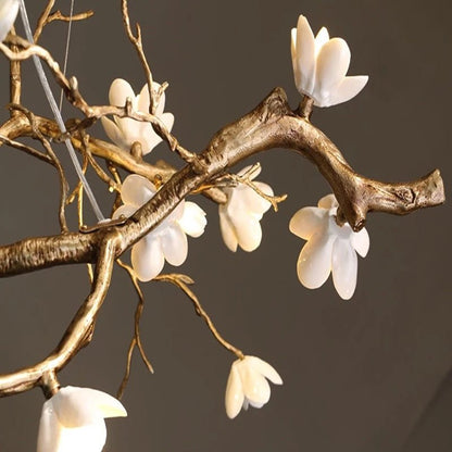 Minas Rustic Tree Branch Chandelier