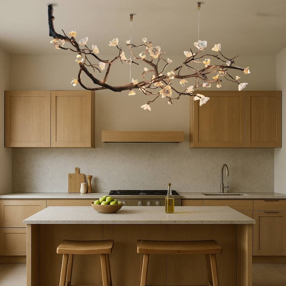 Minas Rustic Tree Branch Chandelier