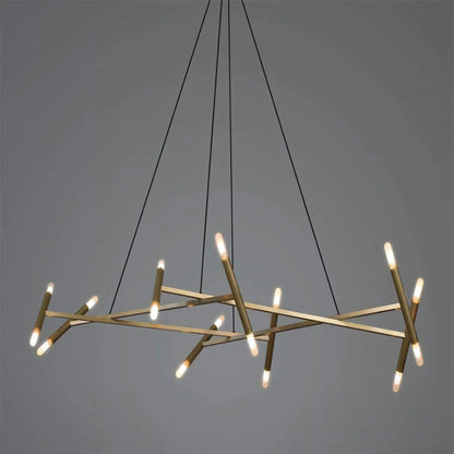 Aurum Modern Branch Chandelier 23.6" 31.5" 39.4" 47.2"D
