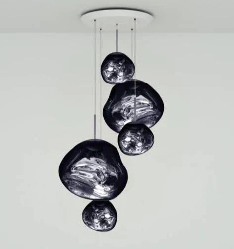 Modern Rock Glass Special Shape Pendant Lighting