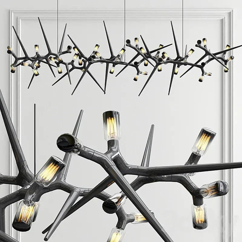Modern Trendy Dining Room Lighting