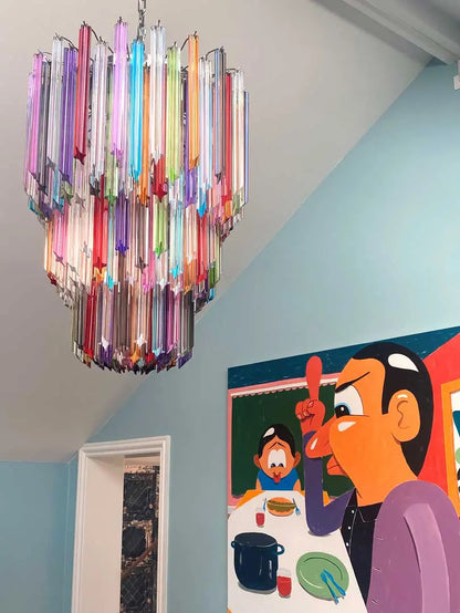 Murano Glass Chandelier – Multi