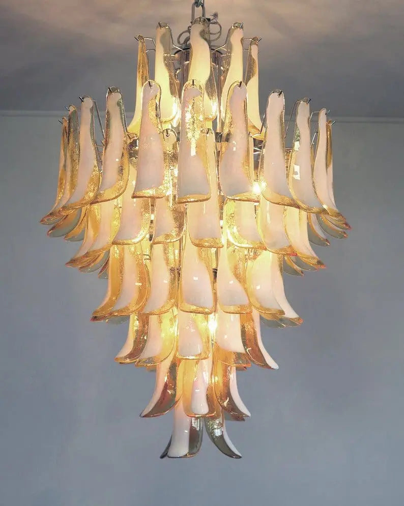 Murano Glass Chandelier – Caramel 31.50"D