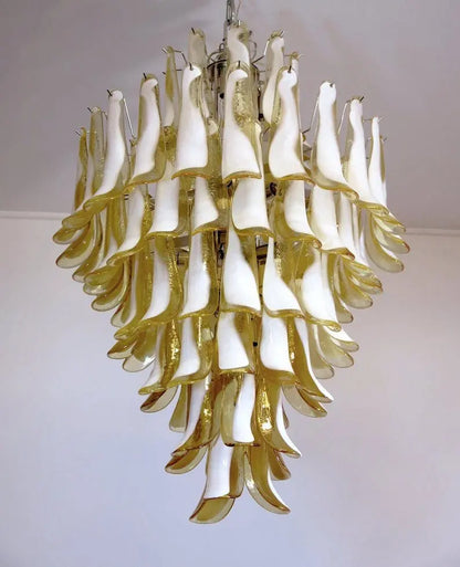 Murano Glass Chandelier – Caramel 31.50"D