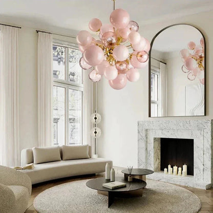 Glass Bubble Chandelier