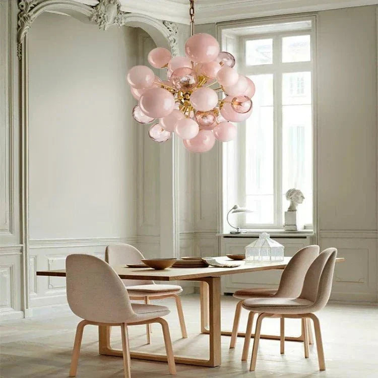 Glass Bubble Chandelier