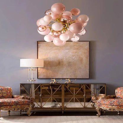 Glass Bubble Chandelier
