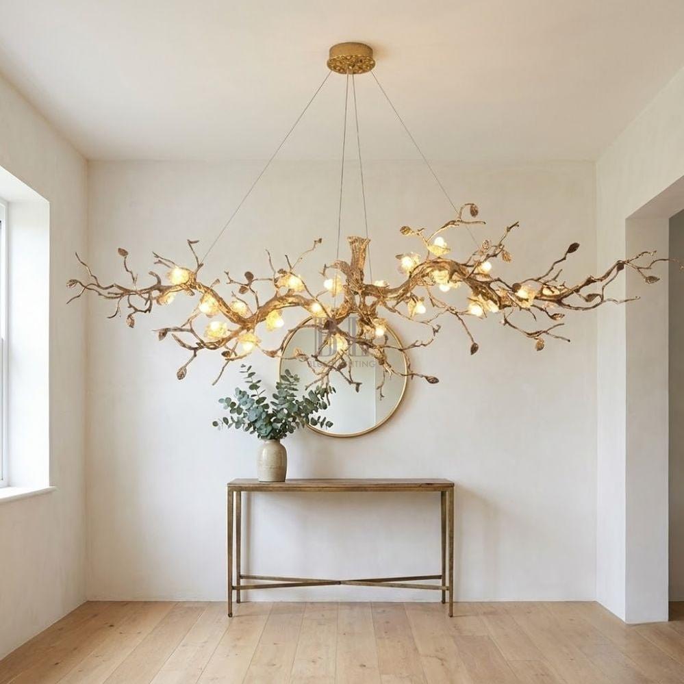 Noa Flower Branch Chandelier