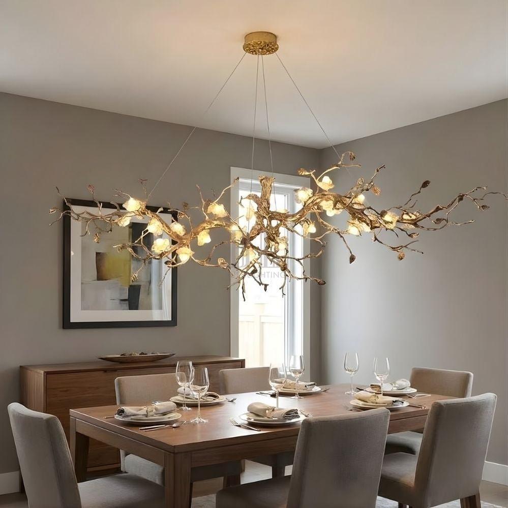 Noa Flower Branch Chandelier