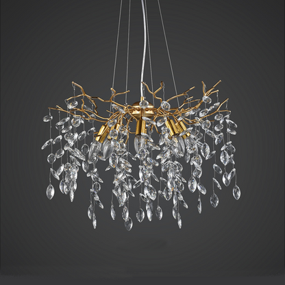Postmodern Creative Crystal Branch Chandelier