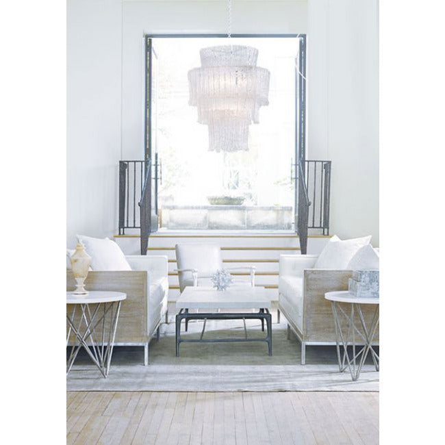 Ribbed Radiance Chandelier