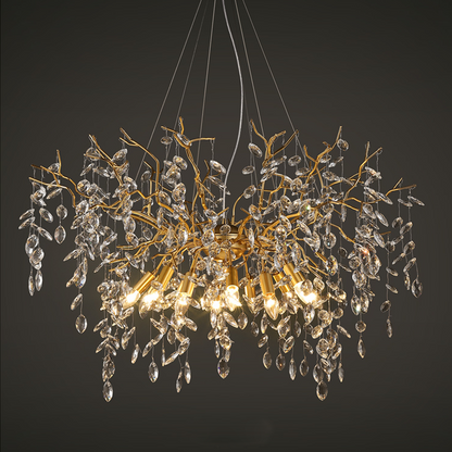 Postmodern Creative Crystal Branch Chandelier
