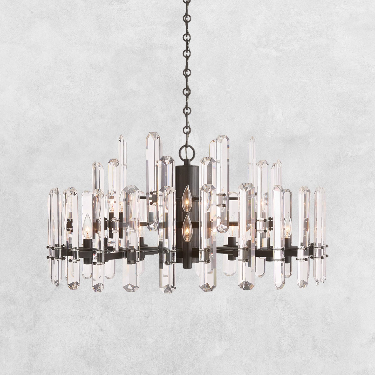 Brinton Crystal Round Chandelier 24'' 36'' 48''