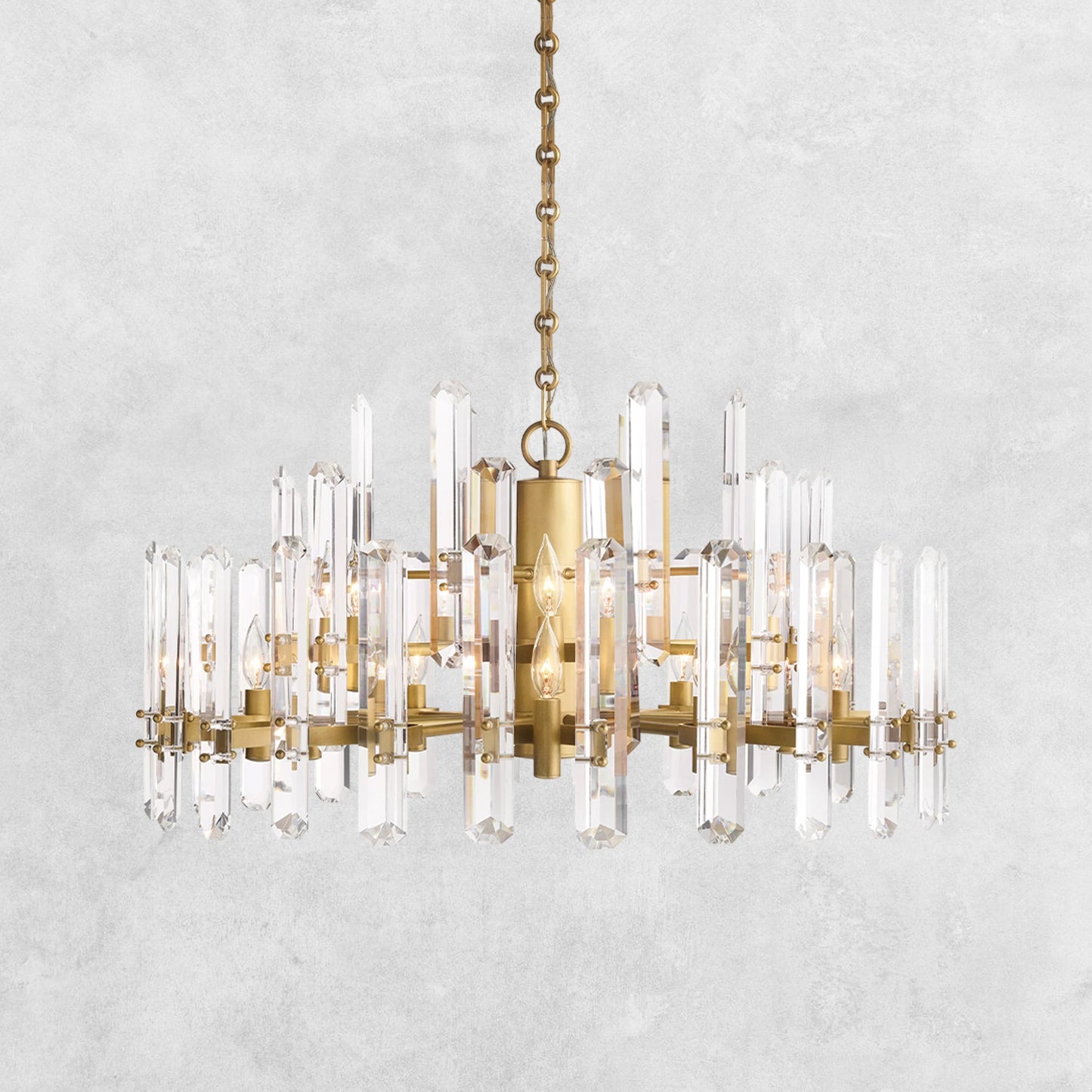 Brinton Crystal Round Chandelier 24'' 36'' 48''