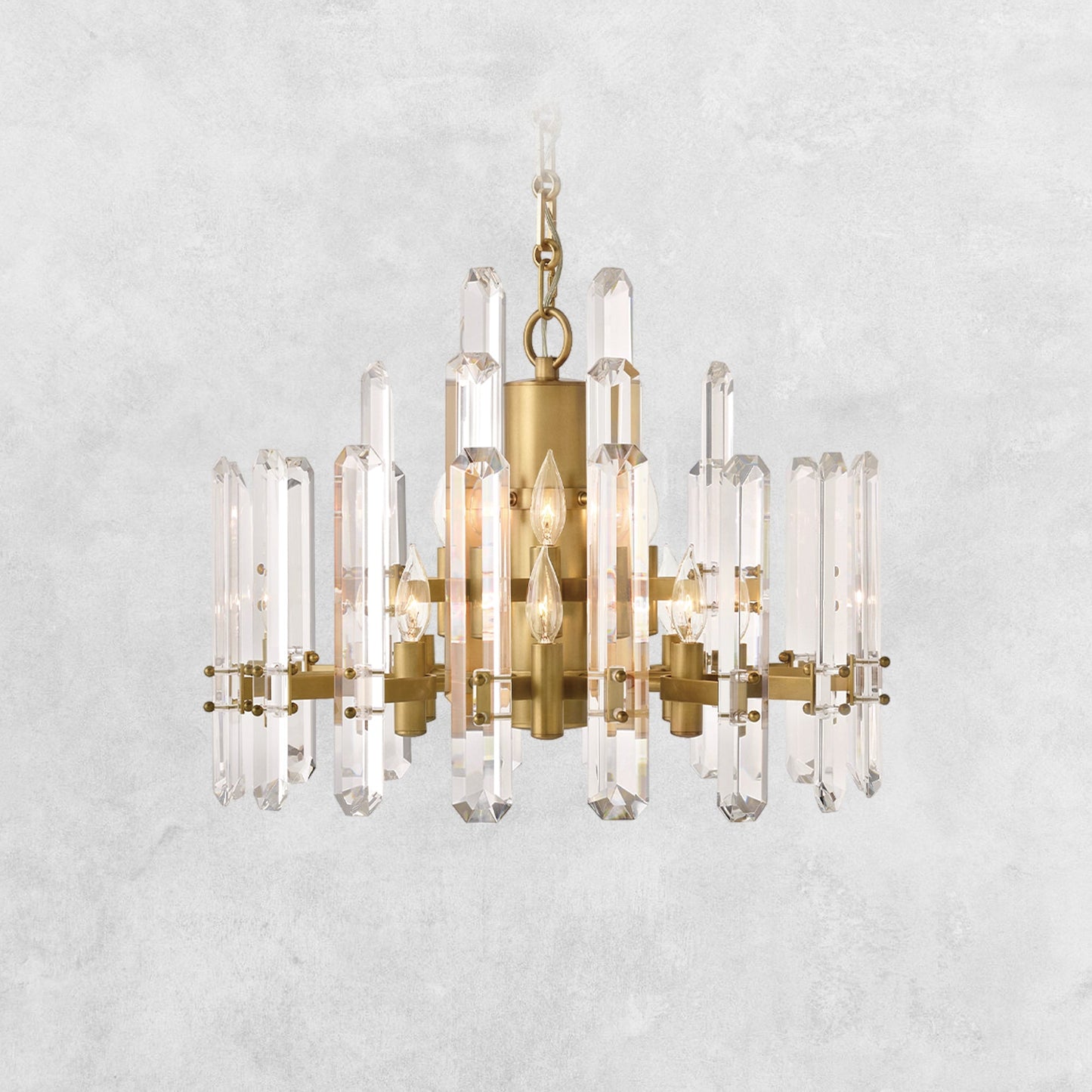 Brinton Crystal Round Chandelier 24'' 36'' 48''