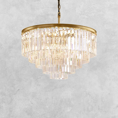LeTierd Multi Tierd Round Chandelier 20"32"44"