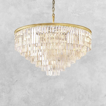 LeTierd Multi Tierd Round Chandelier 20"32"44"