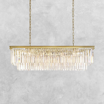 LeTierd Rectangular Chandelier 40" 49" 59" 72"