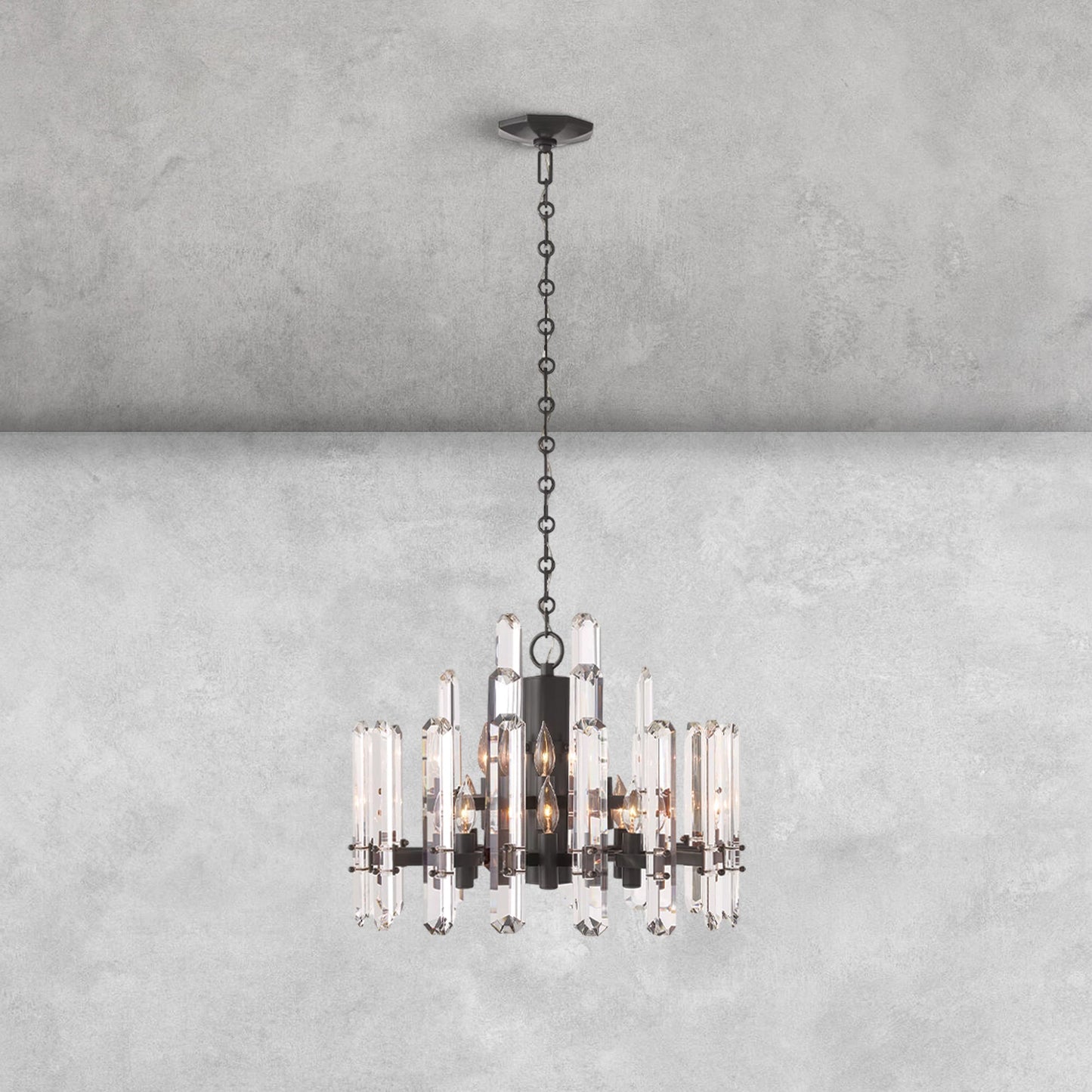 Brinton Crystal Round Chandelier 24'' 36'' 48''