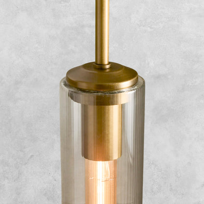 Colleena Fluted Glass Pendant