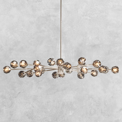 Bouble De Crystal Modern Round Chandelier