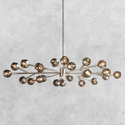 Bouble De Crystal Modern Round Chandelier