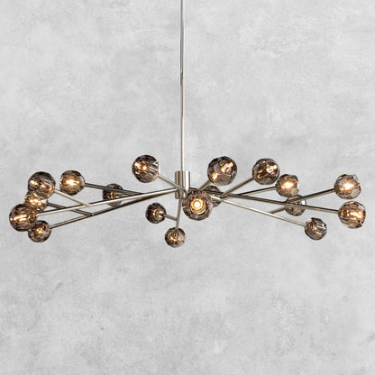 Bouble De Crystal Modern Round Chandelier