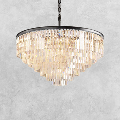 LeTierd Multi Tierd Round Chandelier 20"32"44"
