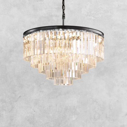 LeTierd Multi Tierd Round Chandelier 20"32"44"