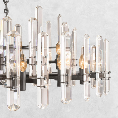 Brinton Crystal Round Chandelier 24'' 36'' 48''