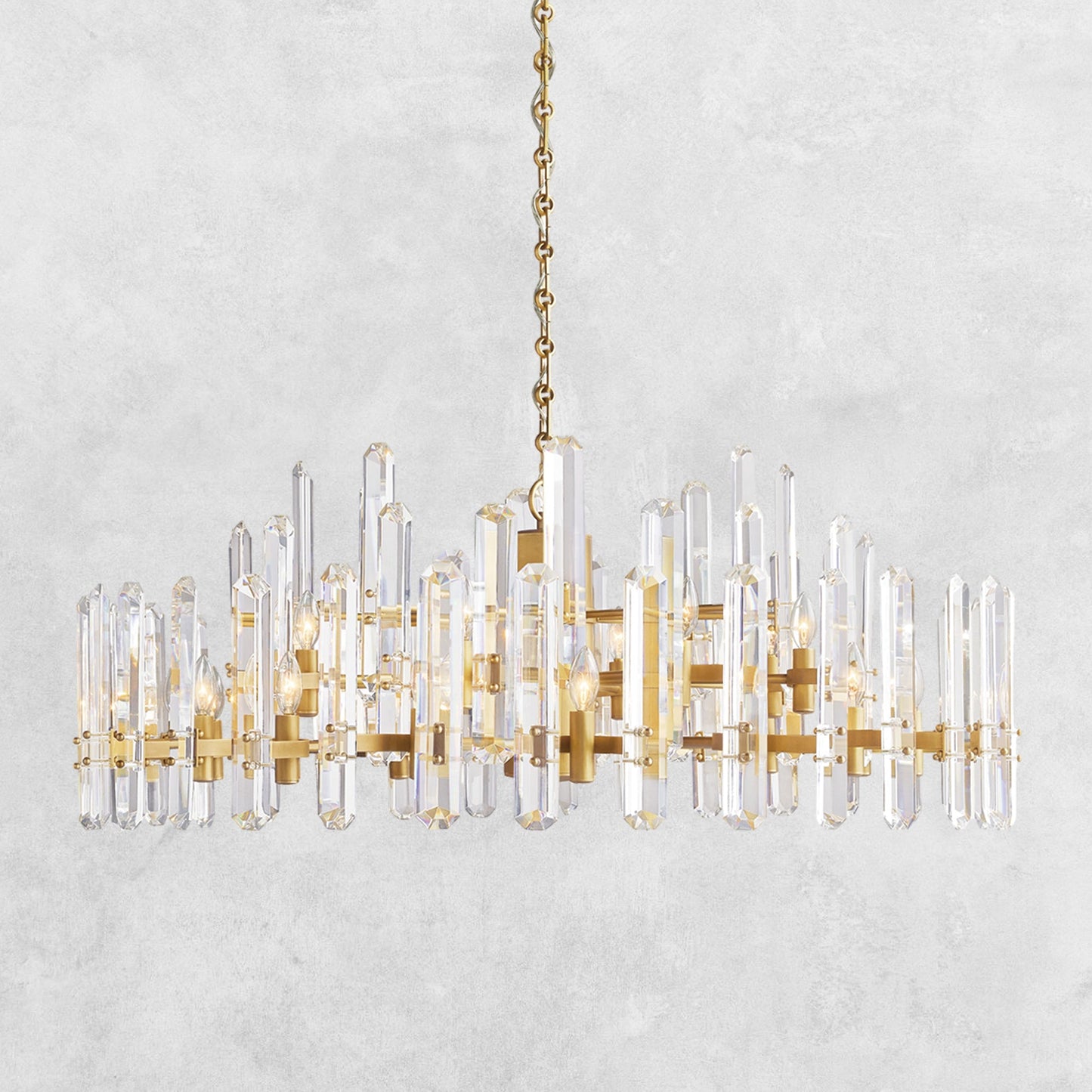 Brinton Crystal Round Chandelier 24'' 36'' 48''