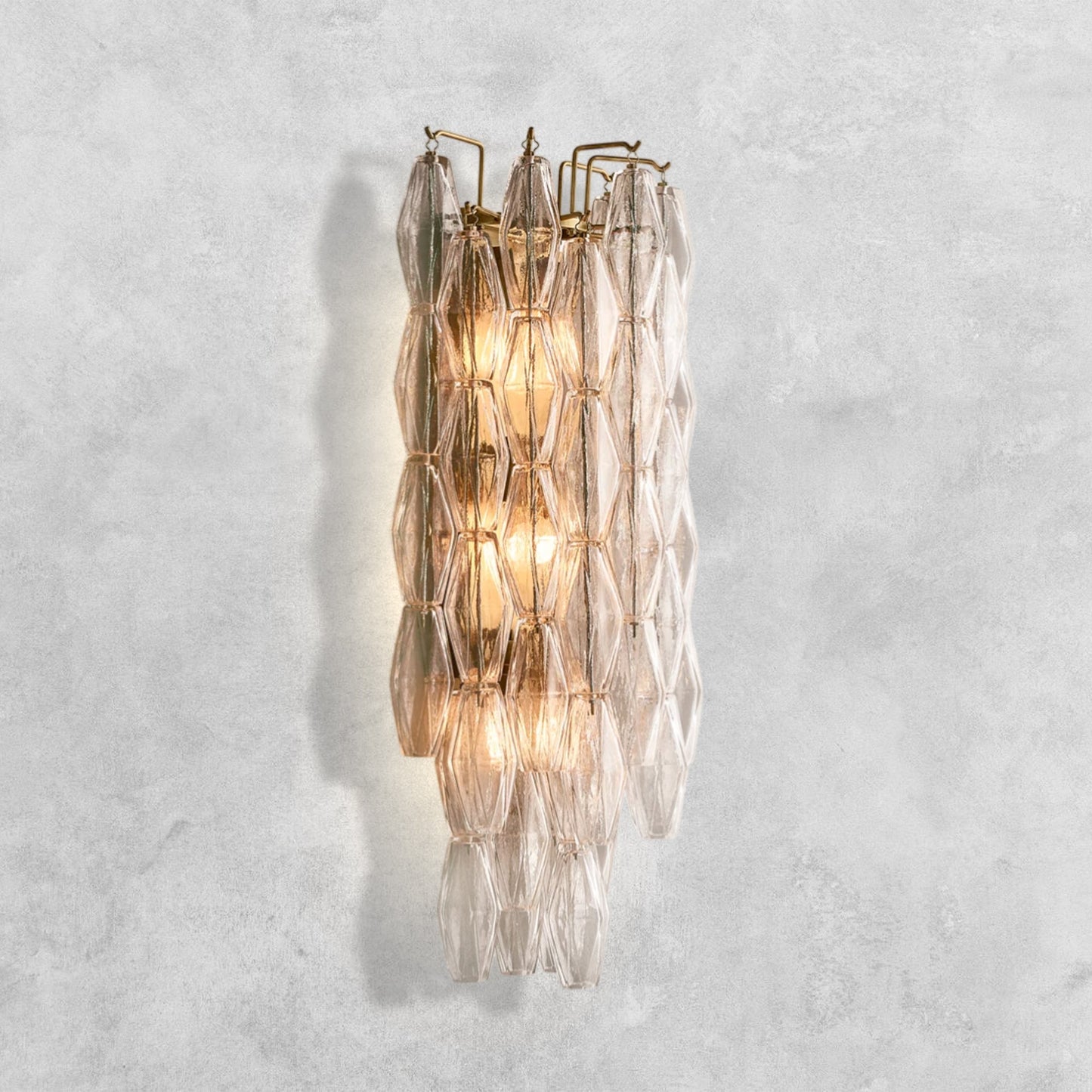 Kiaris Glass Wall Sconce 19'' 30''