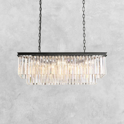 LeTierd Rectangular Chandelier 40" 49" 59" 72"