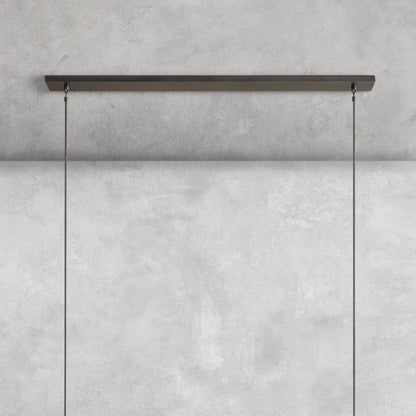 Bouble De Crystal Ball Linear Chandelier 48" 60"