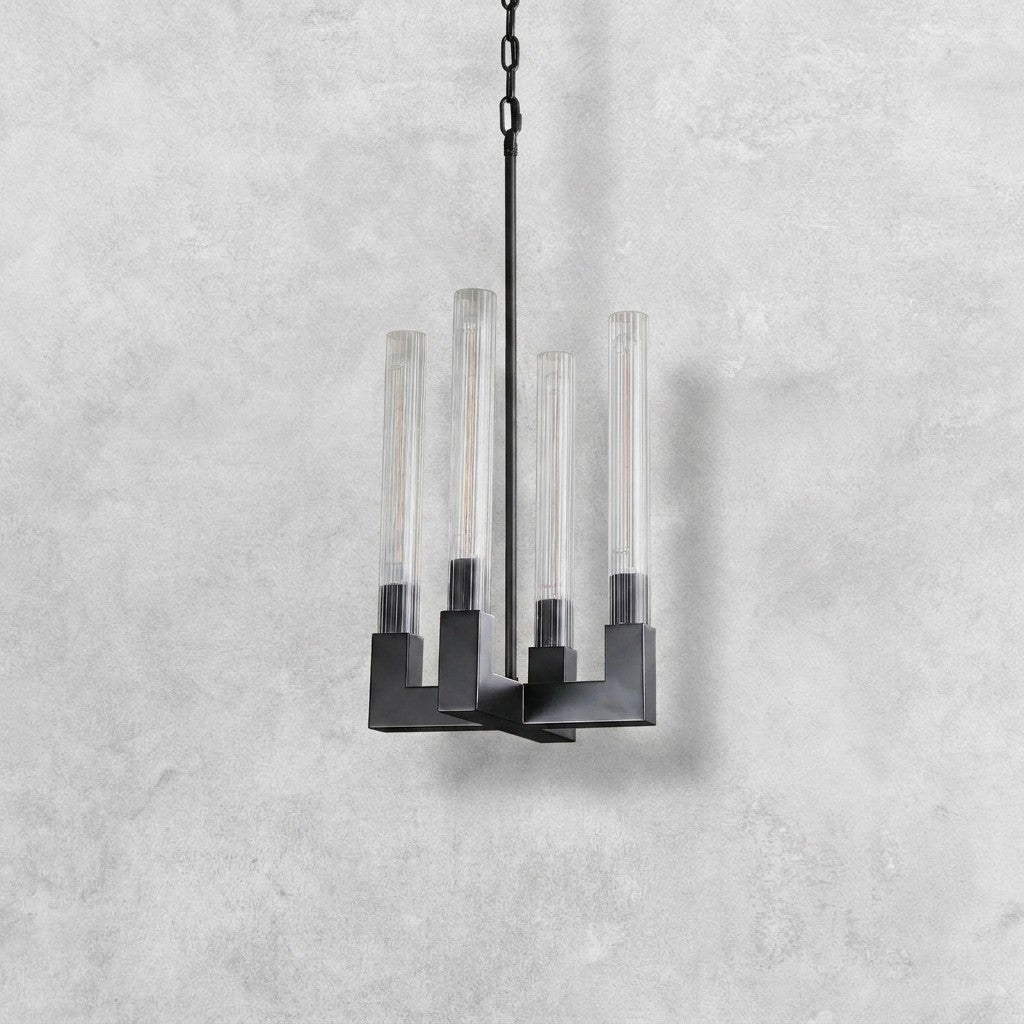 Pulse Candlestick Glass Pendant Light