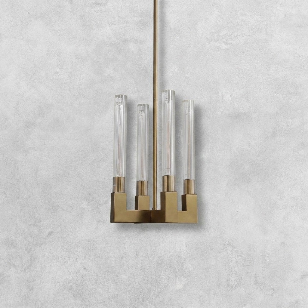 Pulse Candlestick Glass Pendant Light