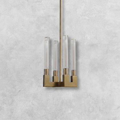 Pulse Candlestick Glass Pendant Light