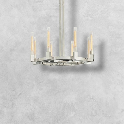 Pulse Candlestick Round Chandelier 36"48"60"72"