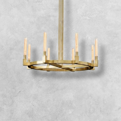 Pulse Candlestick Round Chandelier 36"48"60"72"