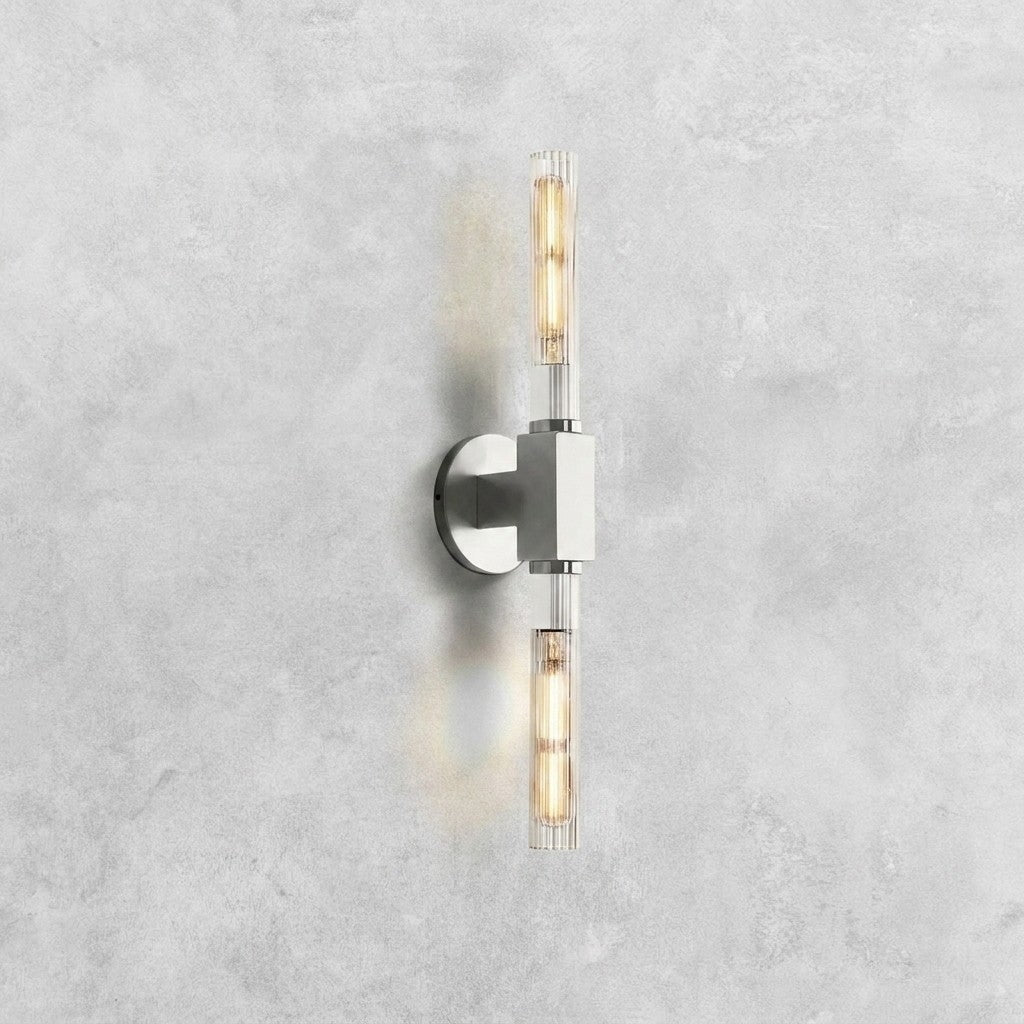 Pulse Glass Linear Wall Sconce