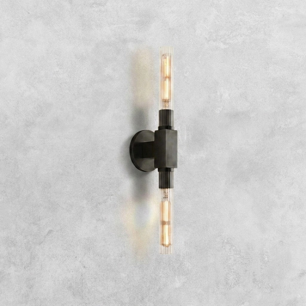 Pulse Glass Linear Wall Sconce