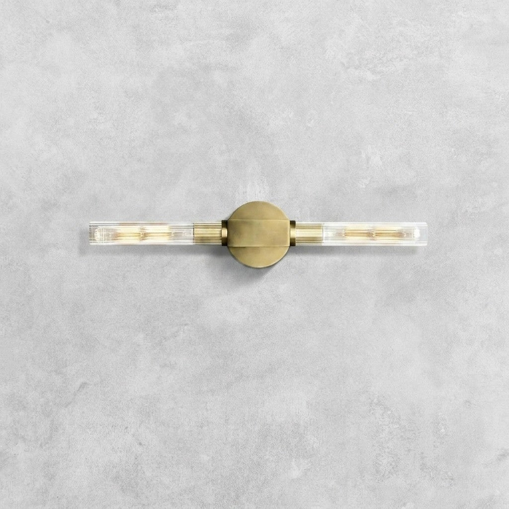 Pulse Glass Linear Wall Sconce