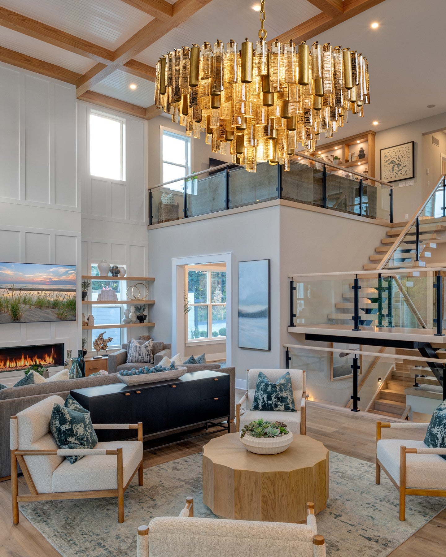Neve Round Chandelier