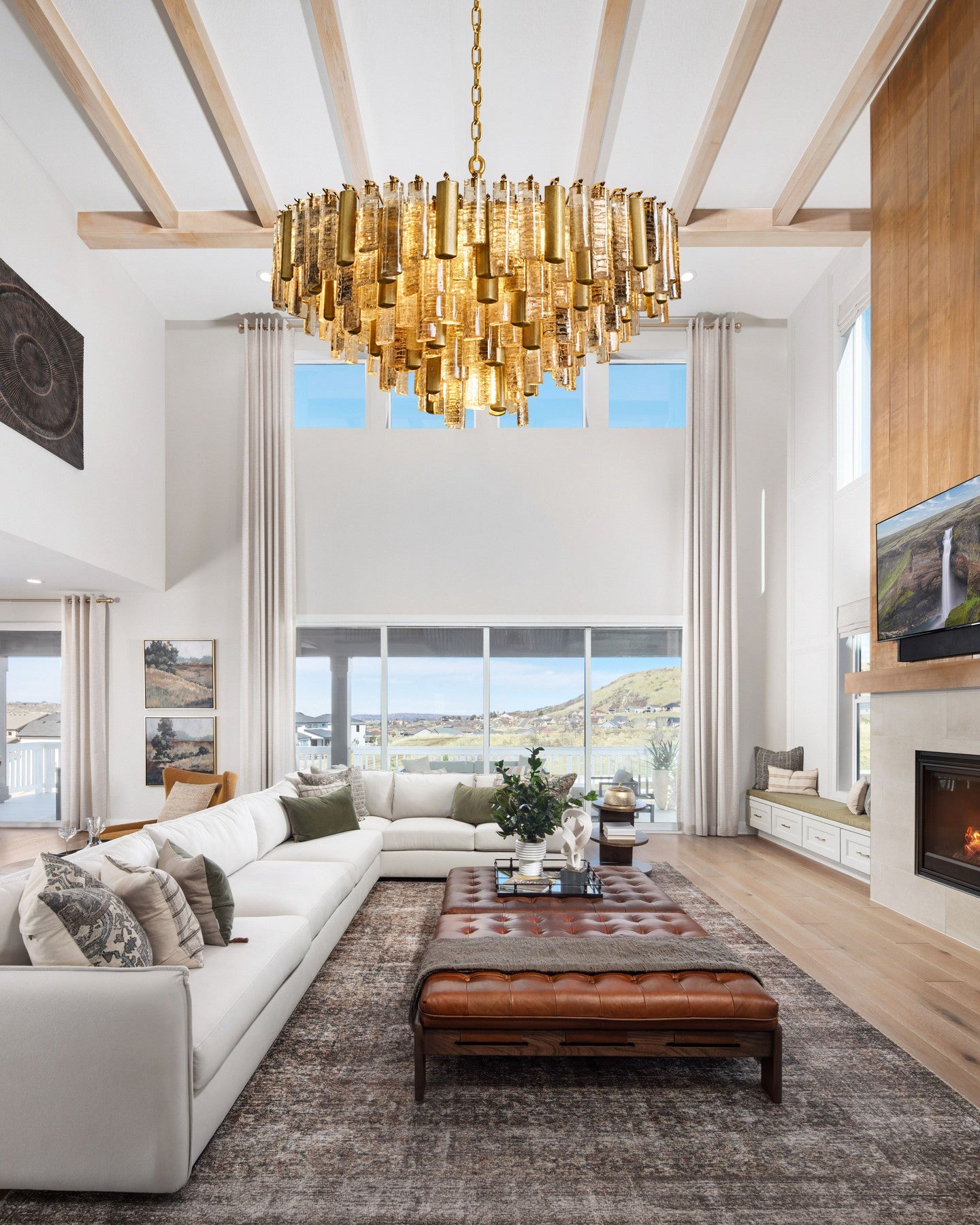 Neve Round Chandelier