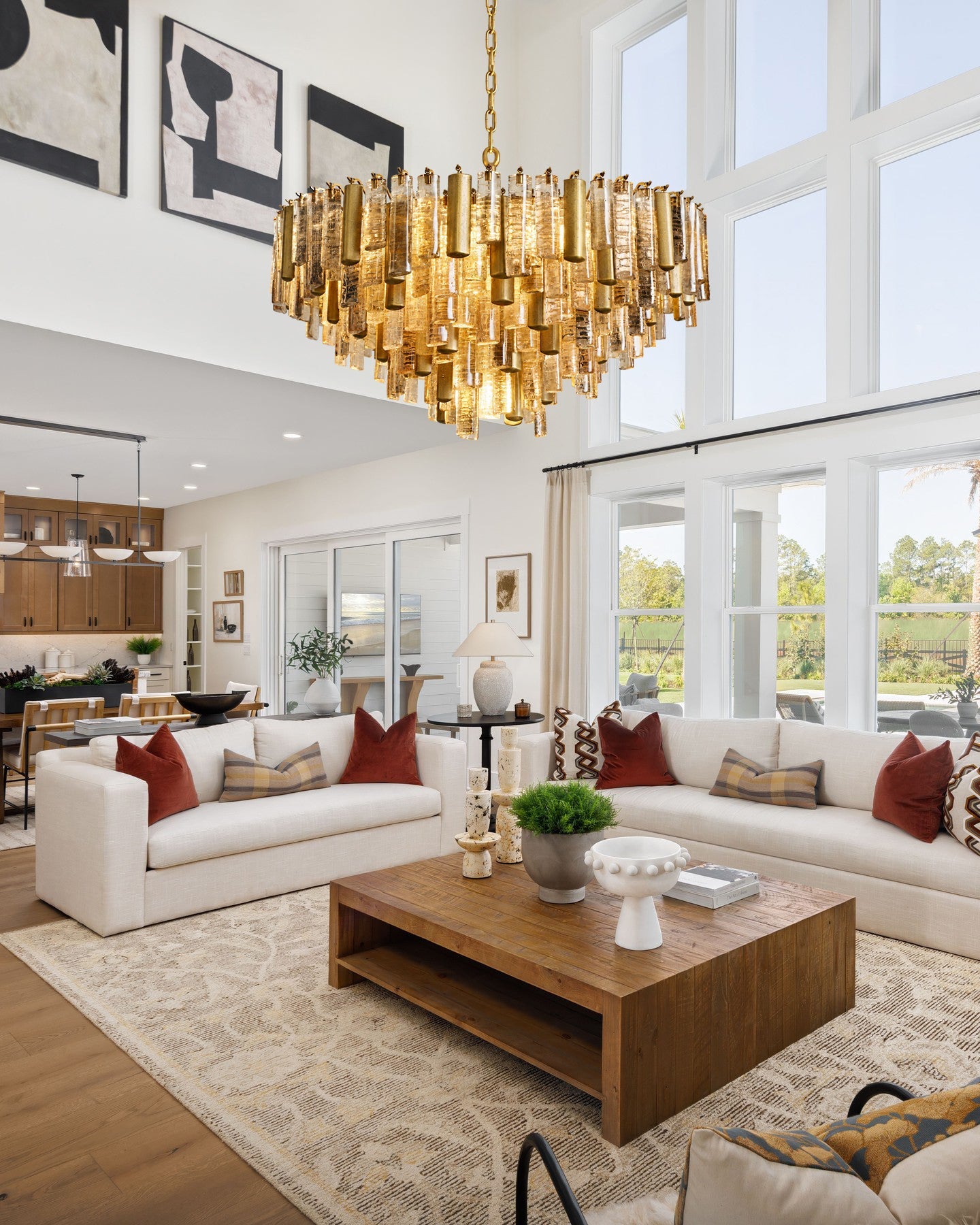 Neve Round Chandelier