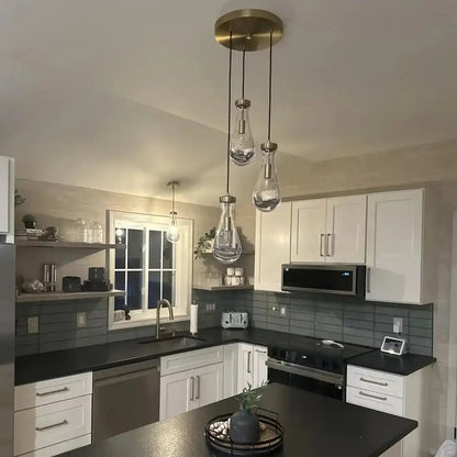 Raindrop Round Chandelier