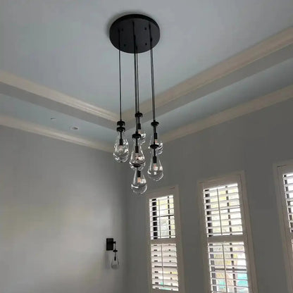 Raindrop Round Chandelier